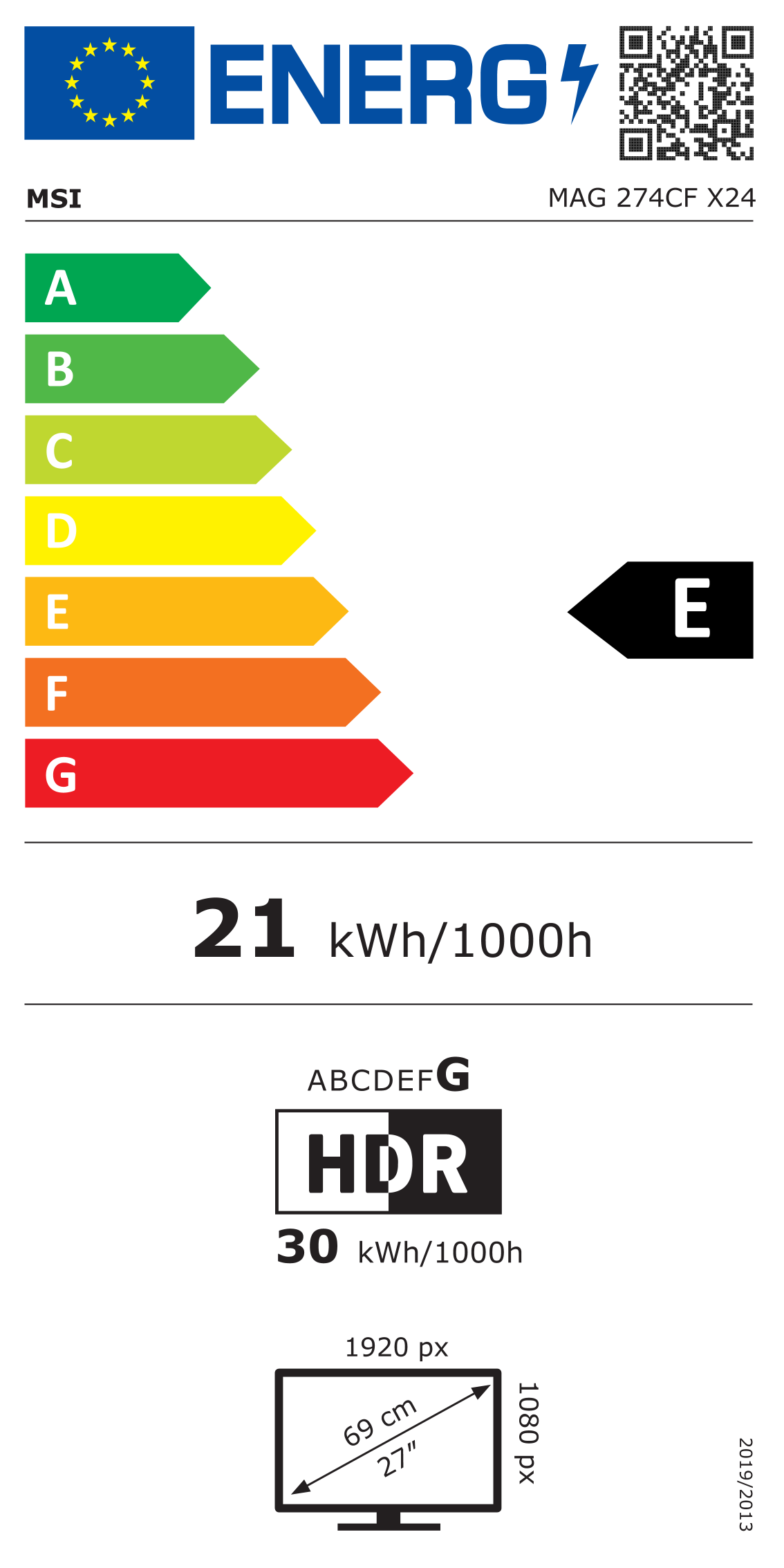 Energy label