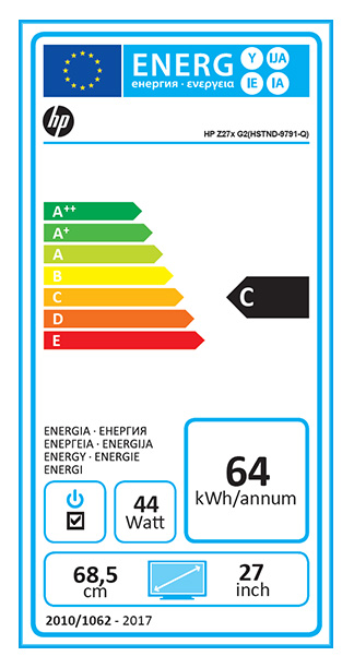 Energy label