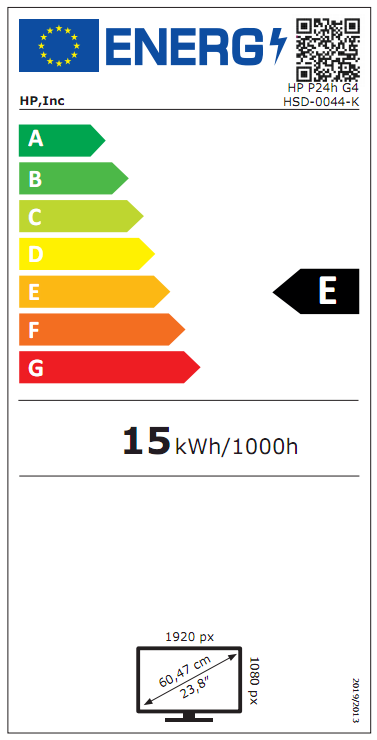 Energy label