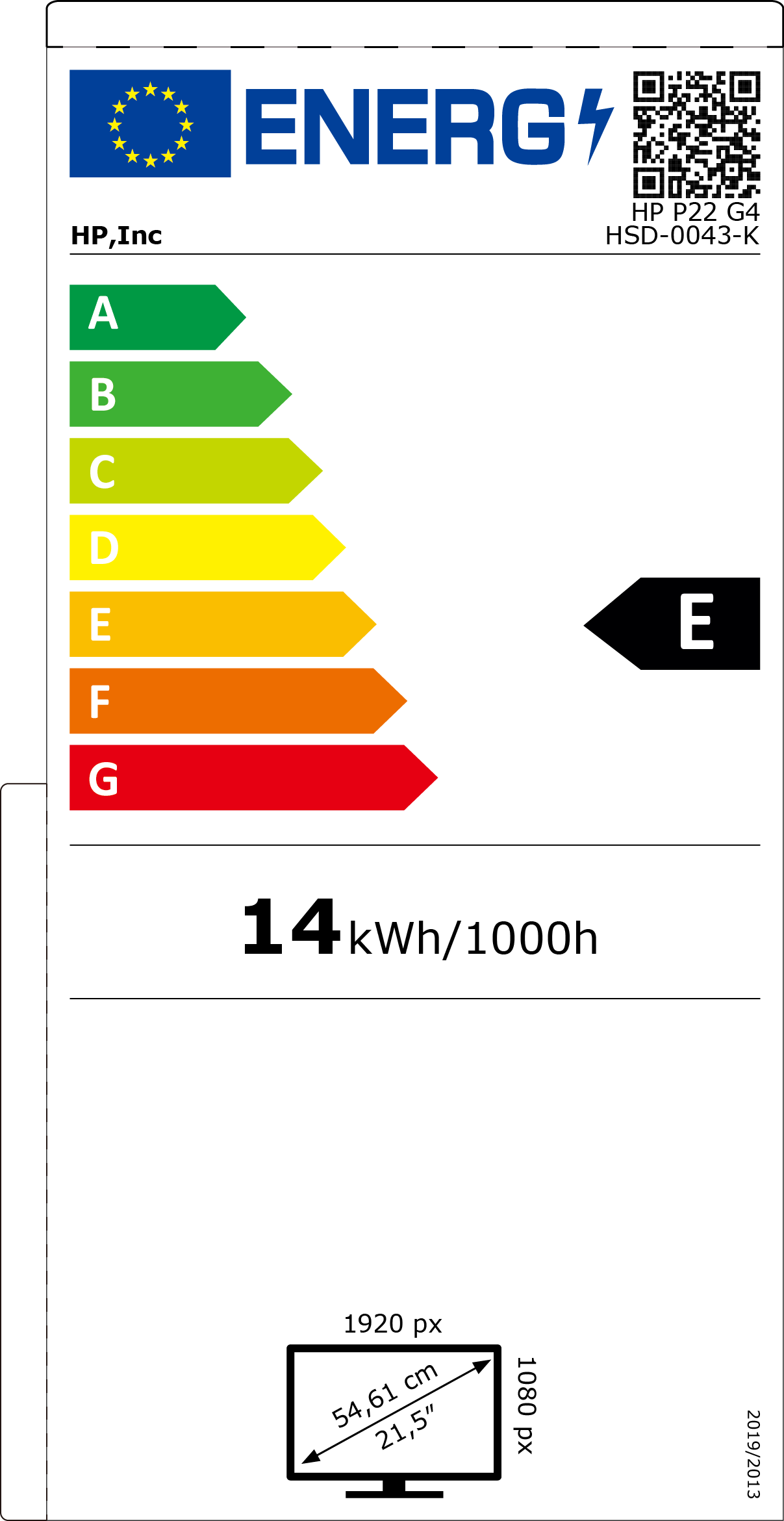 Energy label