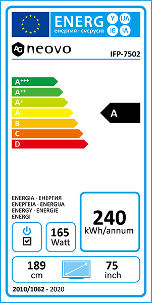 Energy label