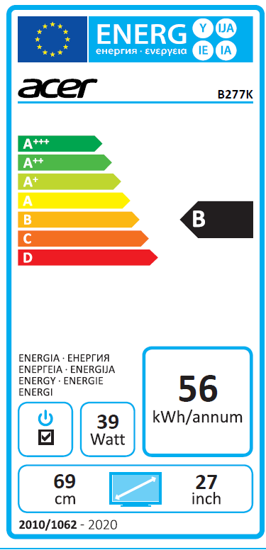 Energy label